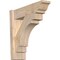 Ekena Millwork Merced Smooth Traditional Outlooker, Douglas Fir, 5 1/2"W x 18"D x 18"H OUT06X18X18MRC01SDF - alternate 1